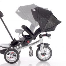 Дитячий триколісний велосипед Lorelli Speedy Air Grey & Black